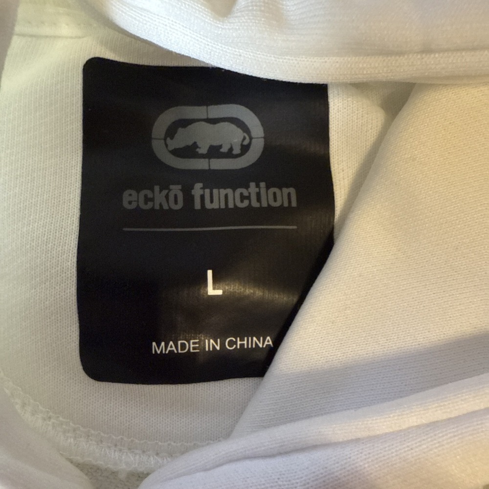 Nwot Ecko Unltd Function All White Embossed Sleev… - image 5